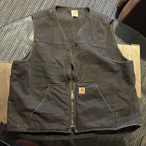 Carhartt Sherpa Lined Vest. 2XL Tall.